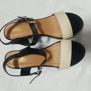 Size 8 Women’s wedges from Charlotte Russe